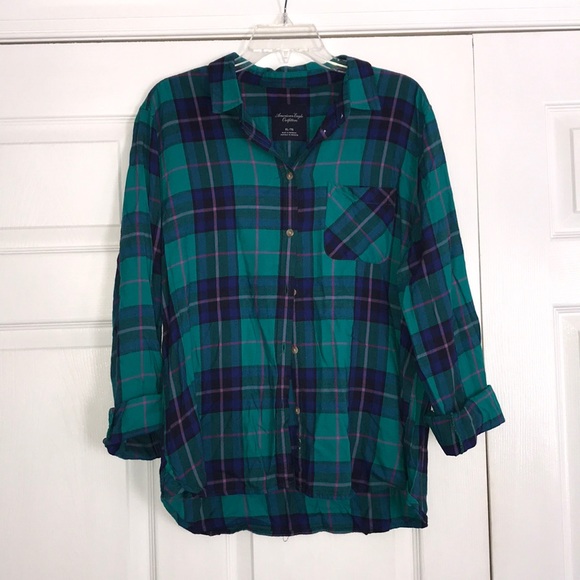 Teal Flannel - Picture 1 of 3